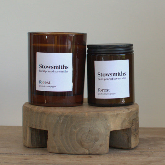 Forest Candle (sandalwood, patchouli & pink pepper)