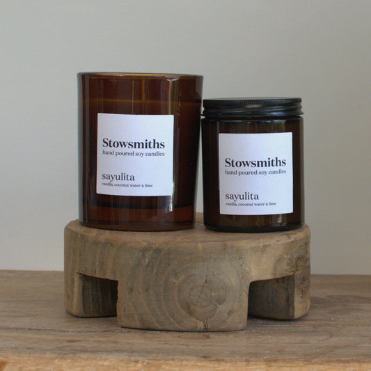 Sayulita Candle (vanilla, coconut water & lime)