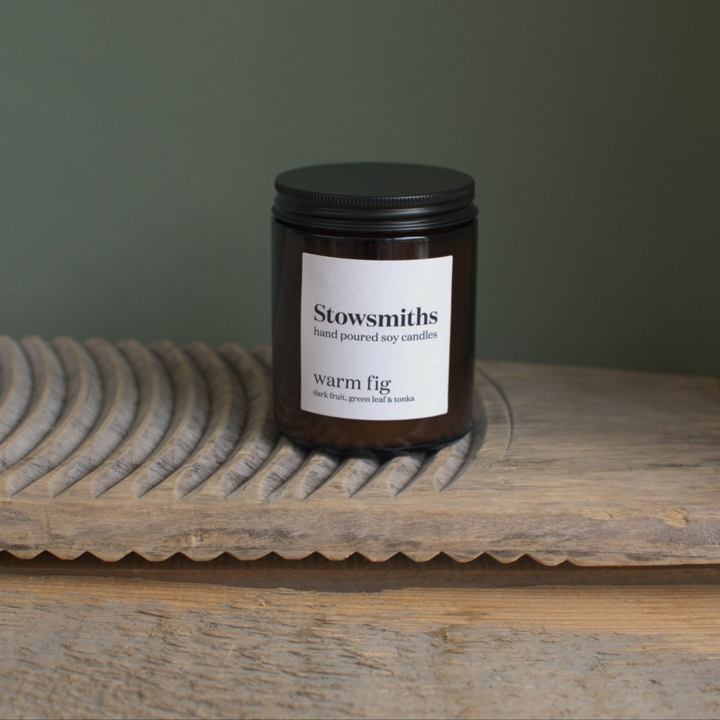 Warm Fig Candle (dark fruit, green leaf & tonka)