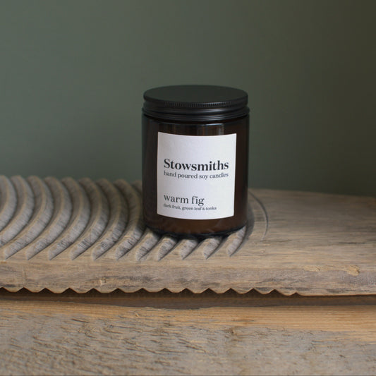 Warm Fig Candle (dark fruit, green leaf & tonka)